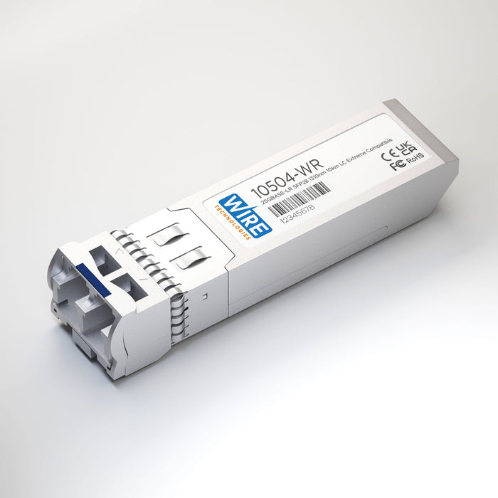 Extreme Compatible<br> 25GBASE-LR SFP28 (SMF, 1310nm, 10km, LC)