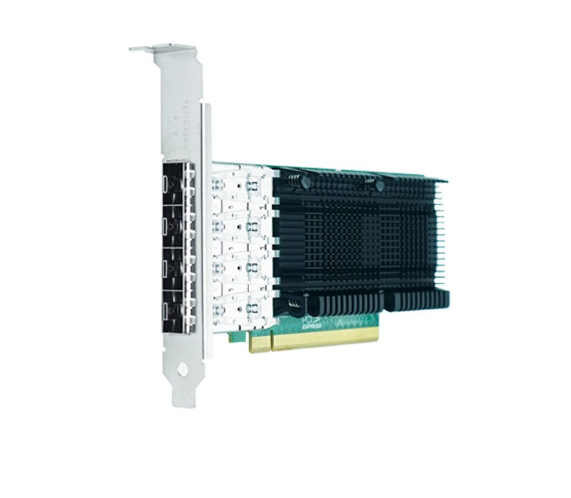 Intel E810 Based Quad NIC Card<br>4 x 25GB Port, PCIe x4
