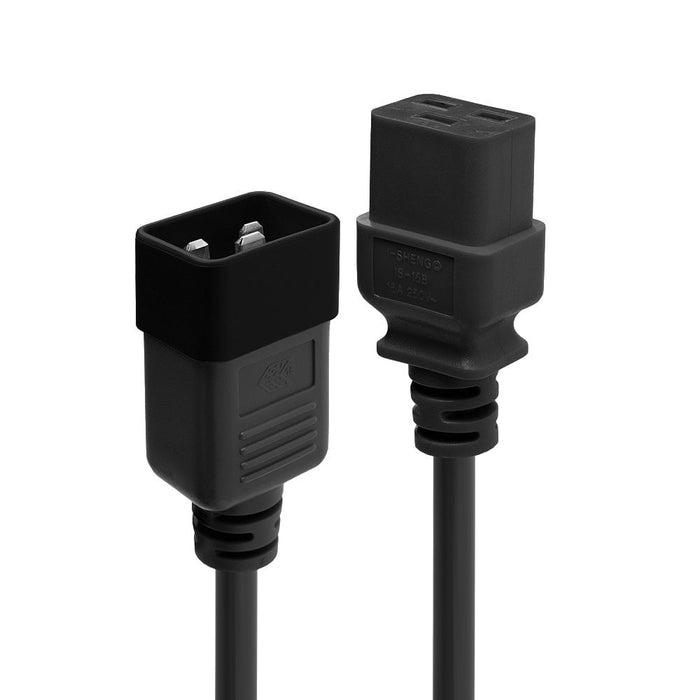 C20 Pin Connection to a C19 connection Power cable 1m Length