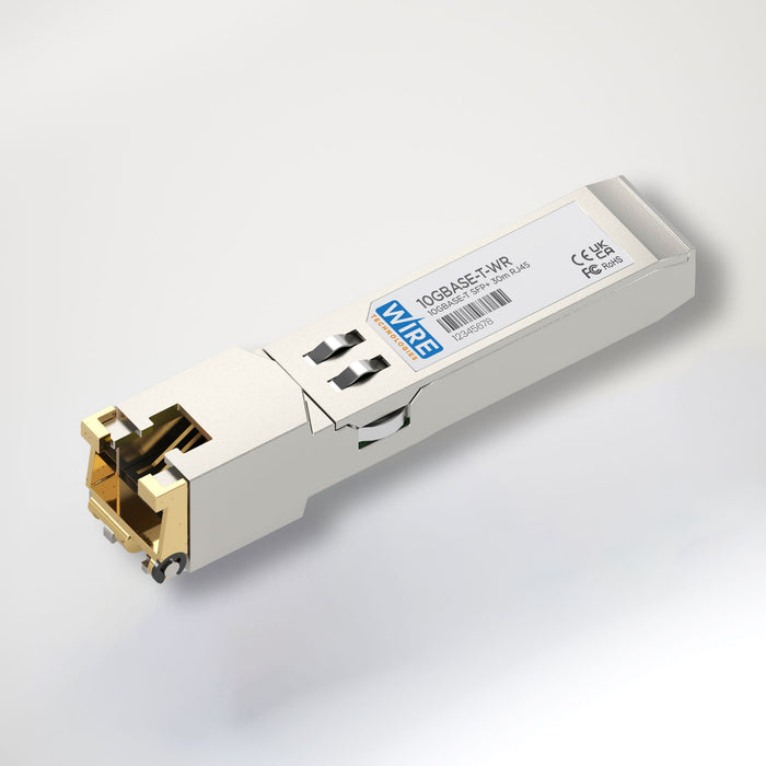 Hirschmann Compatible<br> 10GBASE-T SFP+ (Copper, 100m, RJ45)