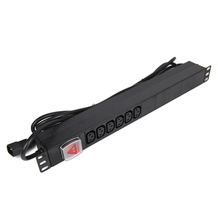 Wire Technologies PDU<br>3m, 1U, C14 to C13 x 6