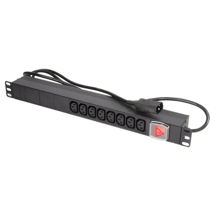Wire Technologies PDU<br>2m, 1U, C14 to C13 x 8