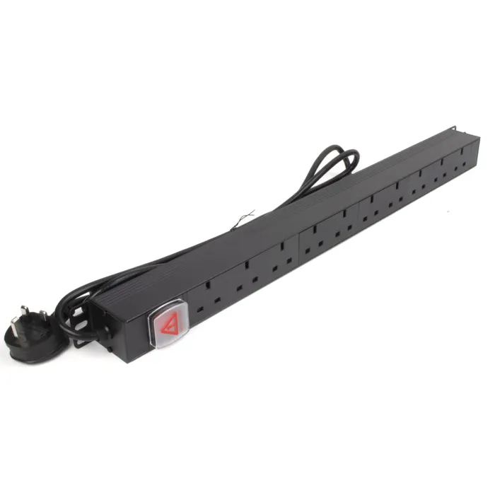 Wire Technologies PDU<br>3m, 1U, UK 3 PIN to C13 x 10